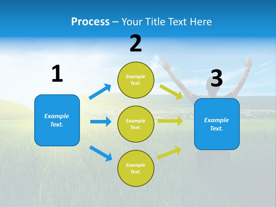 Dawn People Evening PowerPoint Template