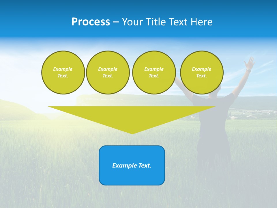 Dawn People Evening PowerPoint Template