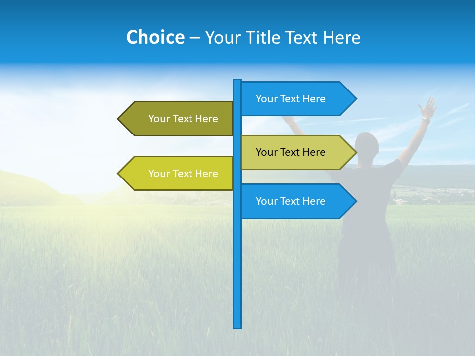 Dawn People Evening PowerPoint Template