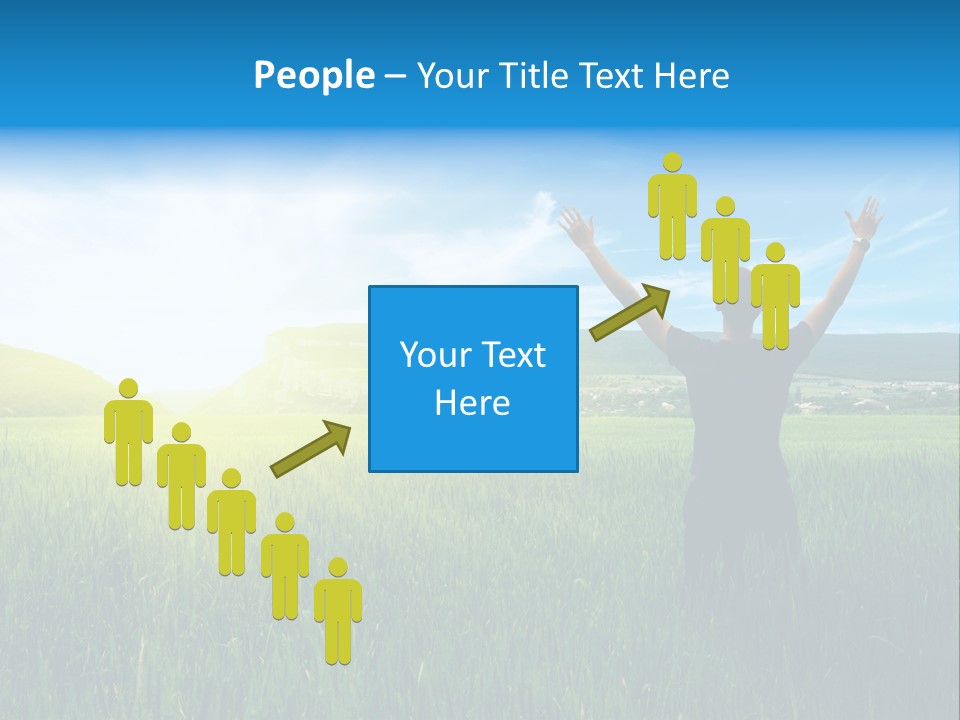 Dawn People Evening PowerPoint Template