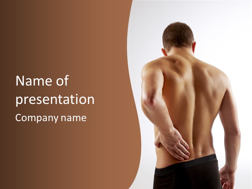 Cramp Body Fingers PowerPoint Template