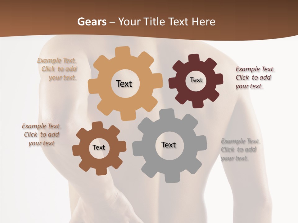 Cramp Body Fingers PowerPoint Template