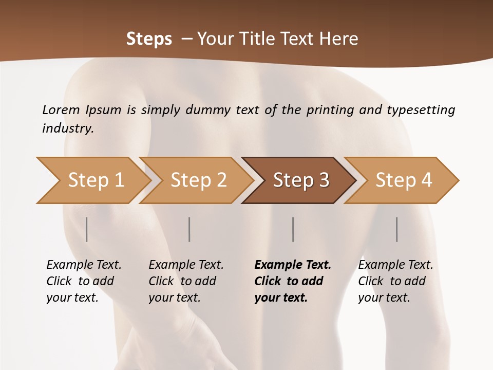 Cramp Body Fingers PowerPoint Template