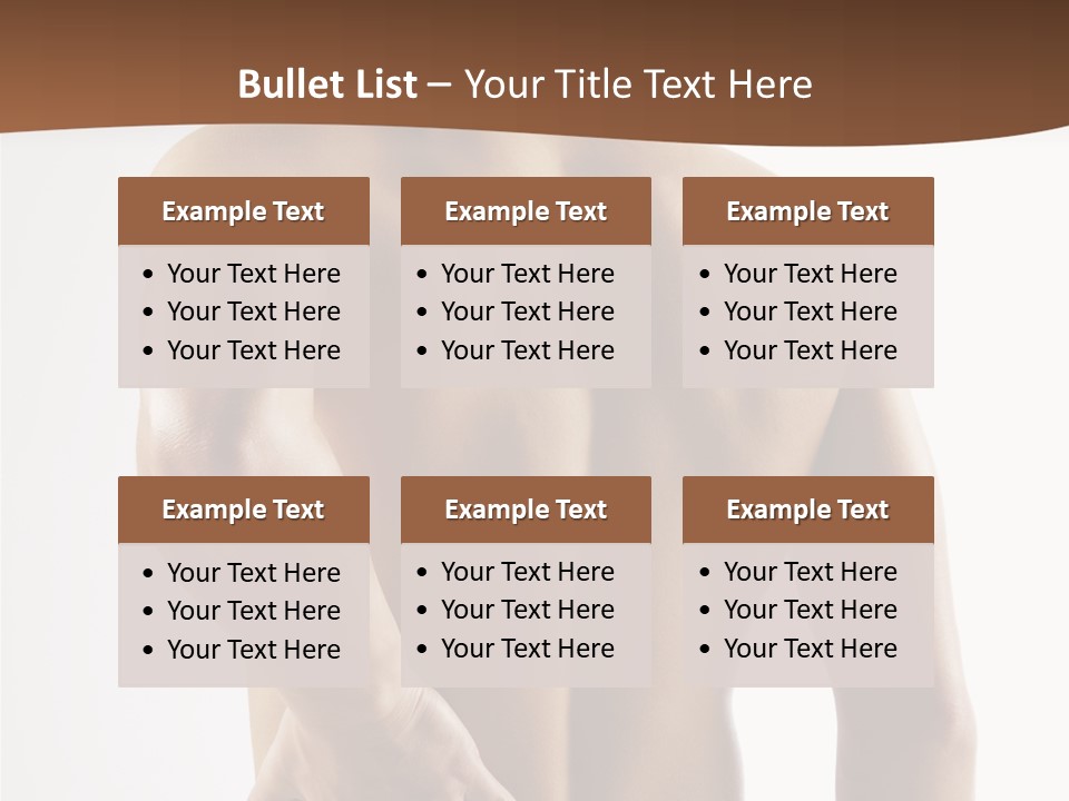 Cramp Body Fingers PowerPoint Template