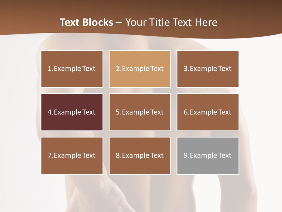 Cramp Body Fingers PowerPoint Template