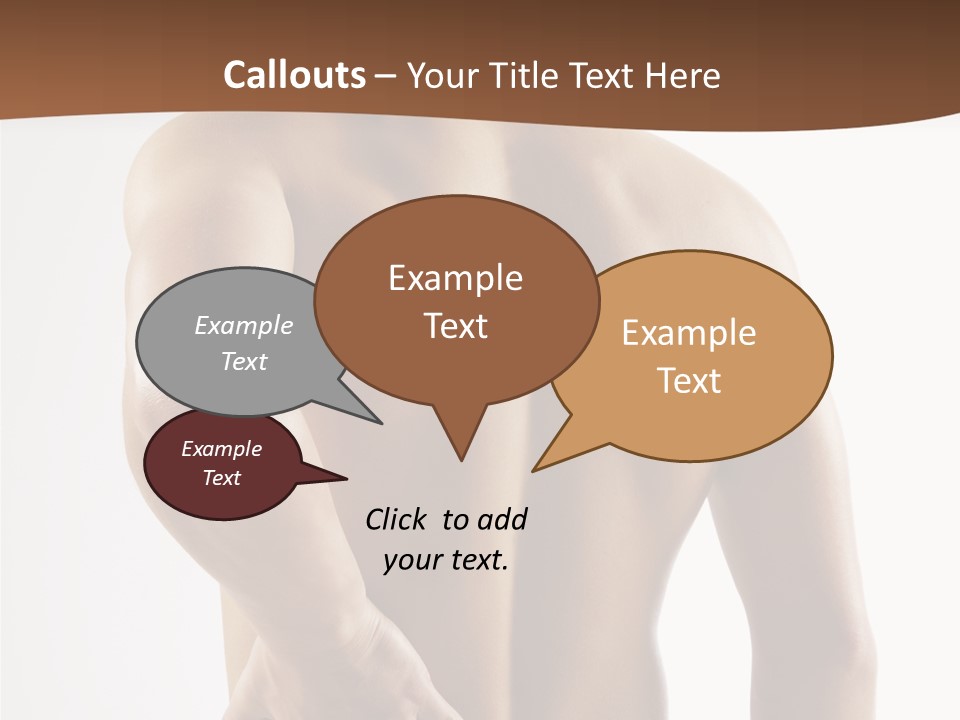 Cramp Body Fingers PowerPoint Template