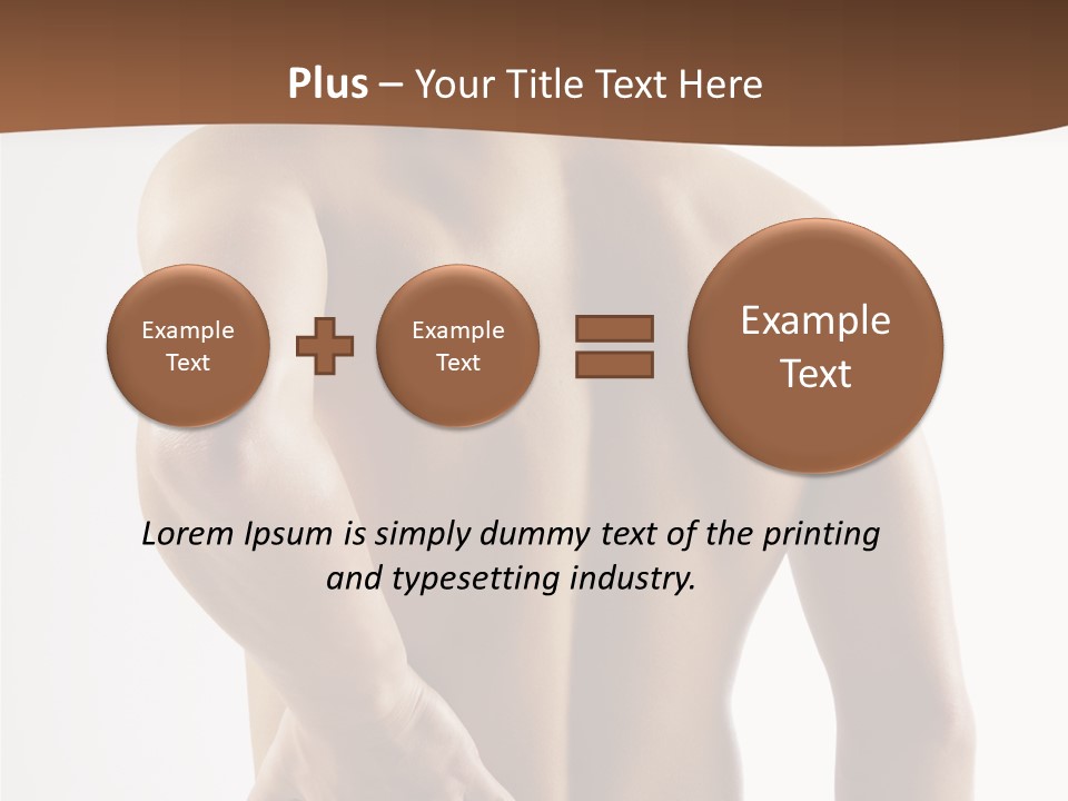 Cramp Body Fingers PowerPoint Template