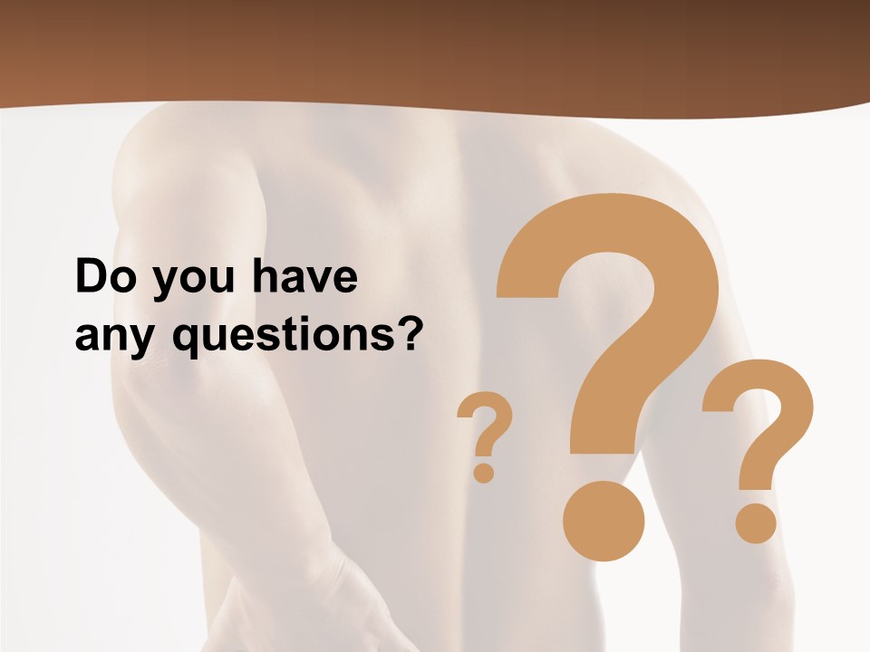 Cramp Body Fingers PowerPoint Template