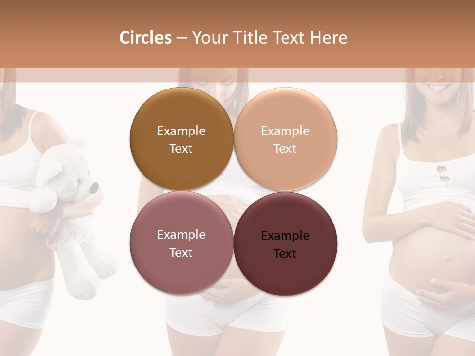 Tummy Collage Healthy PowerPoint Template