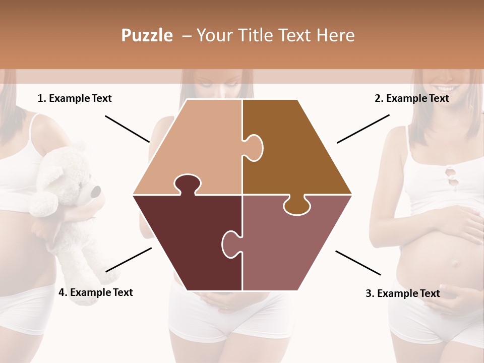 Tummy Collage Healthy PowerPoint Template