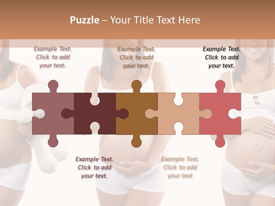 Tummy Collage Healthy PowerPoint Template