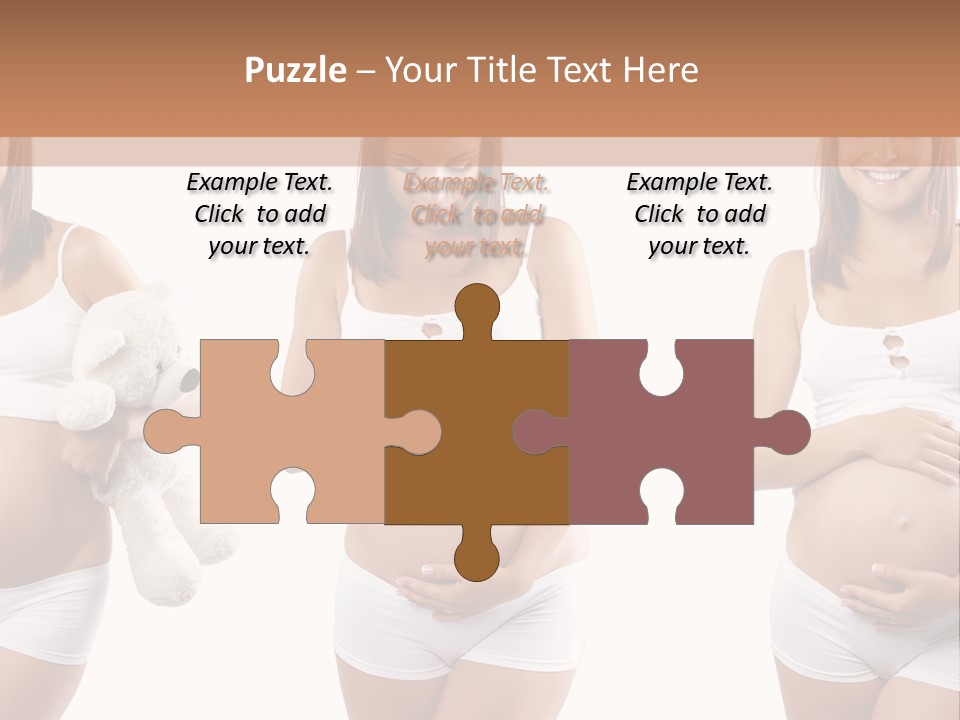 Tummy Collage Healthy PowerPoint Template