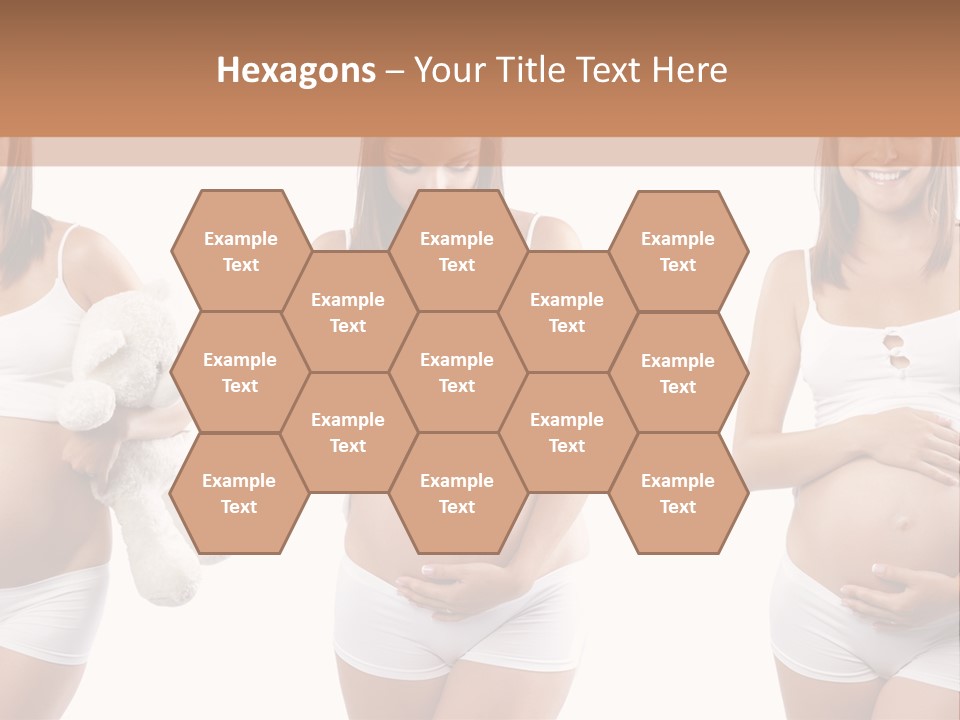 Tummy Collage Healthy PowerPoint Template