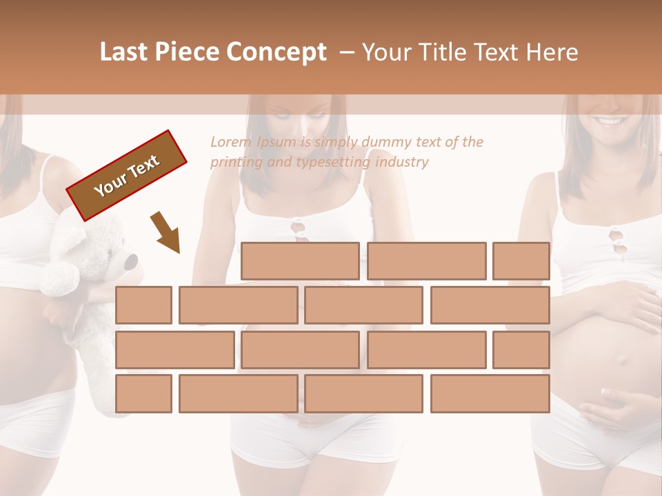 Tummy Collage Healthy PowerPoint Template
