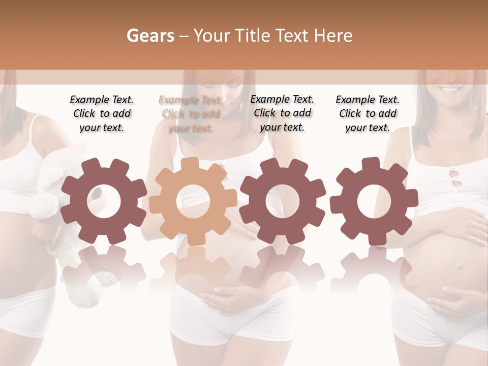 Tummy Collage Healthy PowerPoint Template