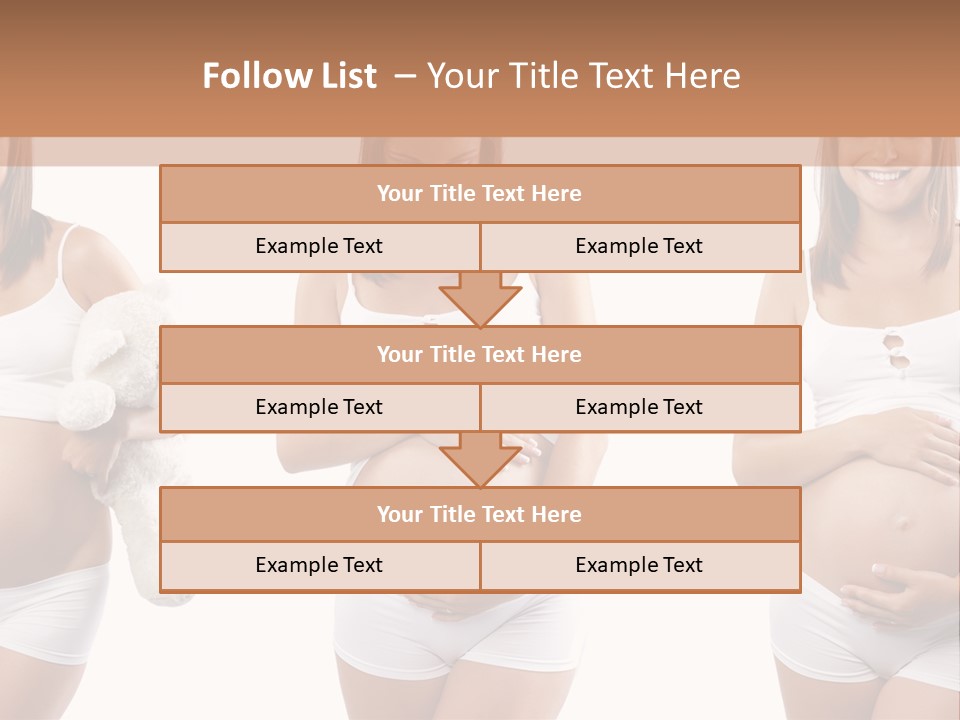 Tummy Collage Healthy PowerPoint Template