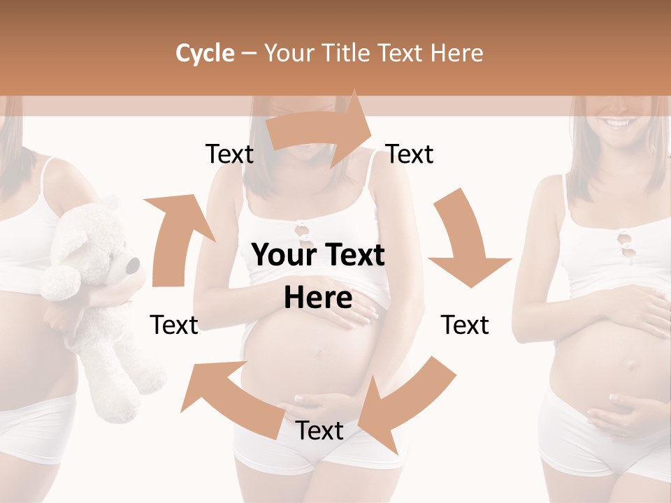 Tummy Collage Healthy PowerPoint Template