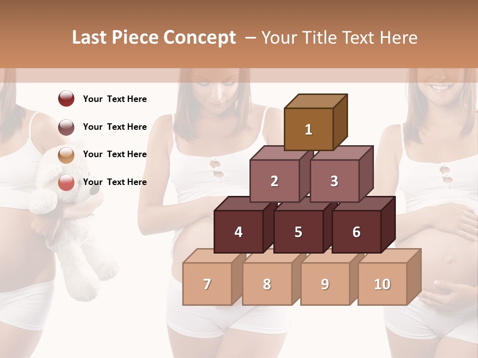 Tummy Collage Healthy PowerPoint Template