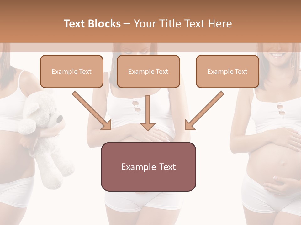 Tummy Collage Healthy PowerPoint Template