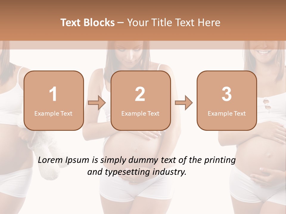 Tummy Collage Healthy PowerPoint Template