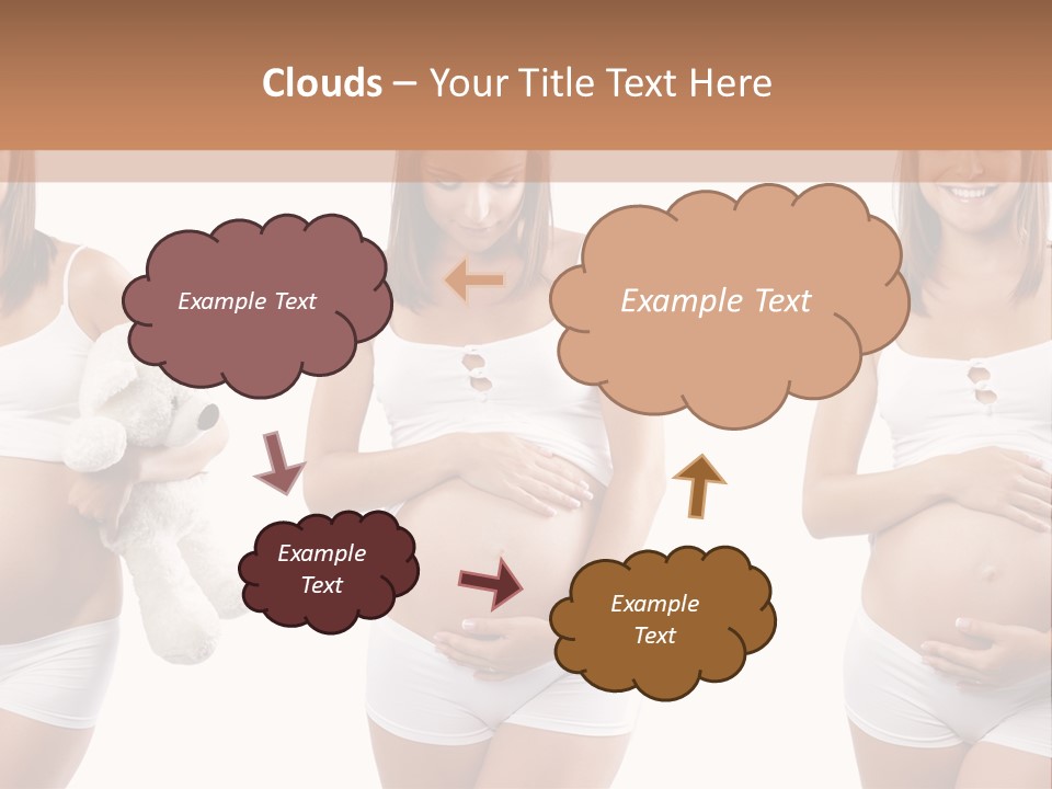 Tummy Collage Healthy PowerPoint Template