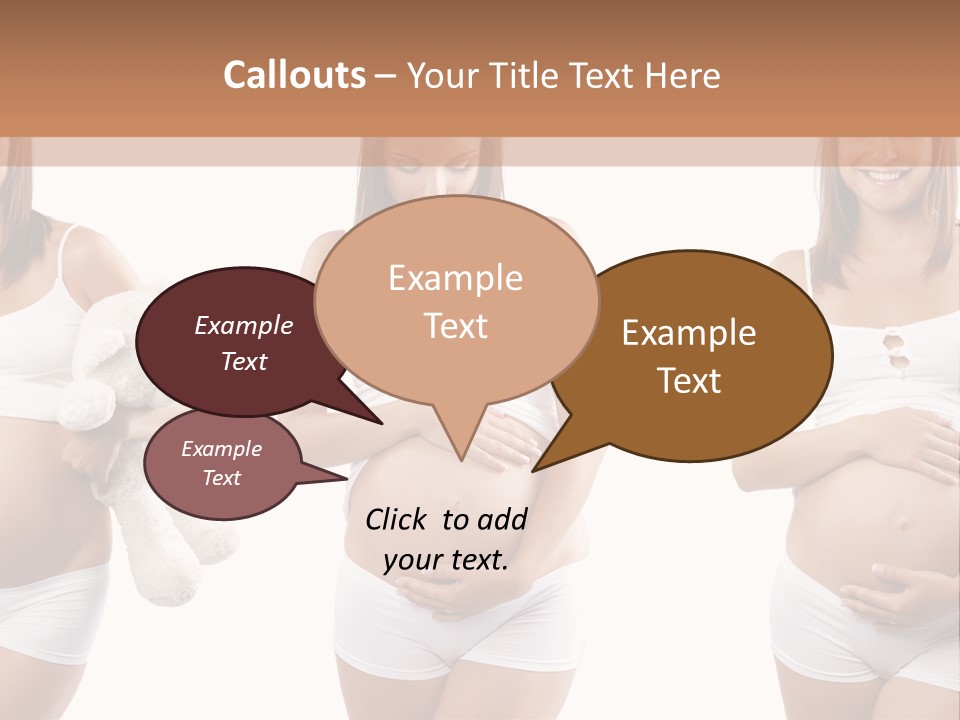 Tummy Collage Healthy PowerPoint Template