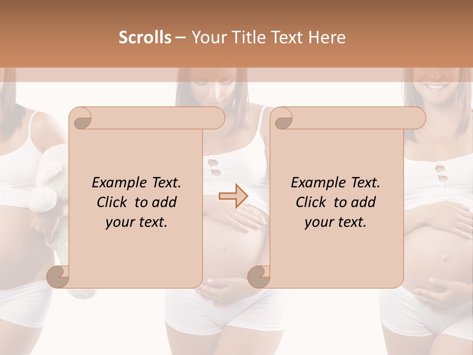 Tummy Collage Healthy PowerPoint Template