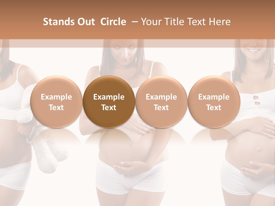 Tummy Collage Healthy PowerPoint Template