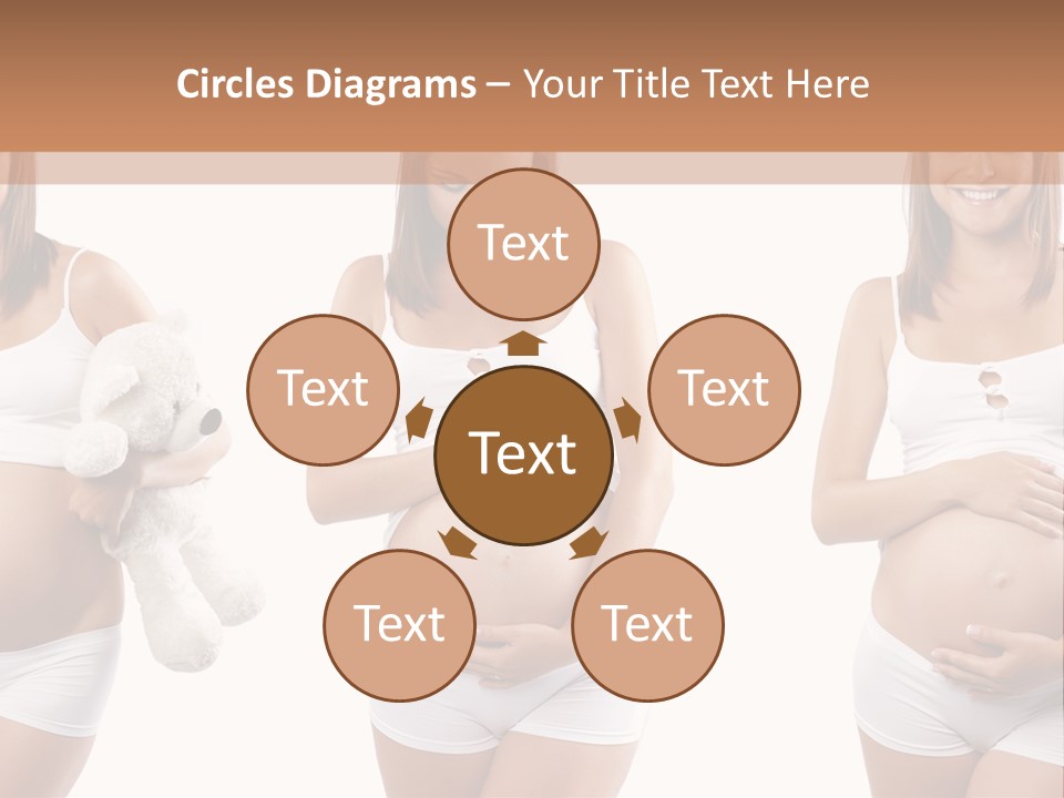 Tummy Collage Healthy PowerPoint Template