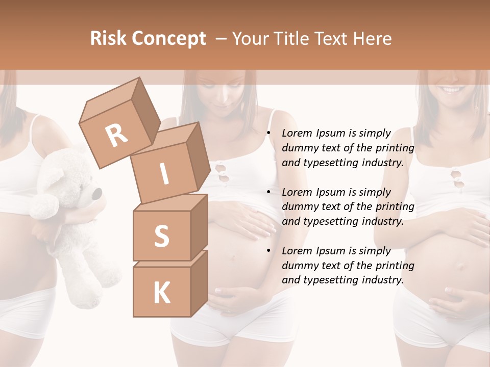 Tummy Collage Healthy PowerPoint Template