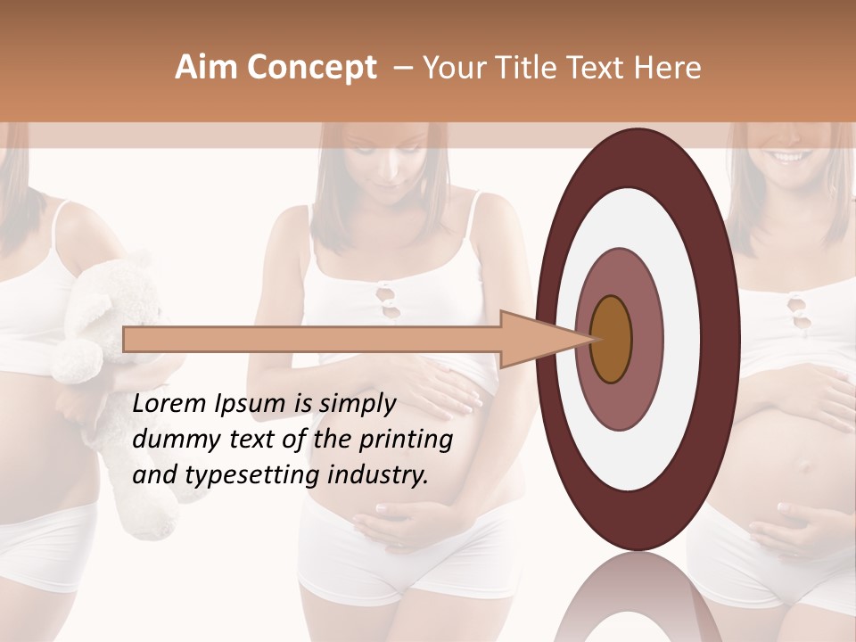 Tummy Collage Healthy PowerPoint Template