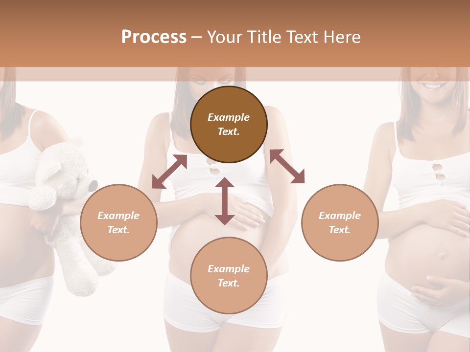 Tummy Collage Healthy PowerPoint Template