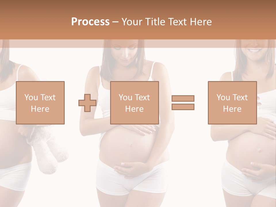 Tummy Collage Healthy PowerPoint Template