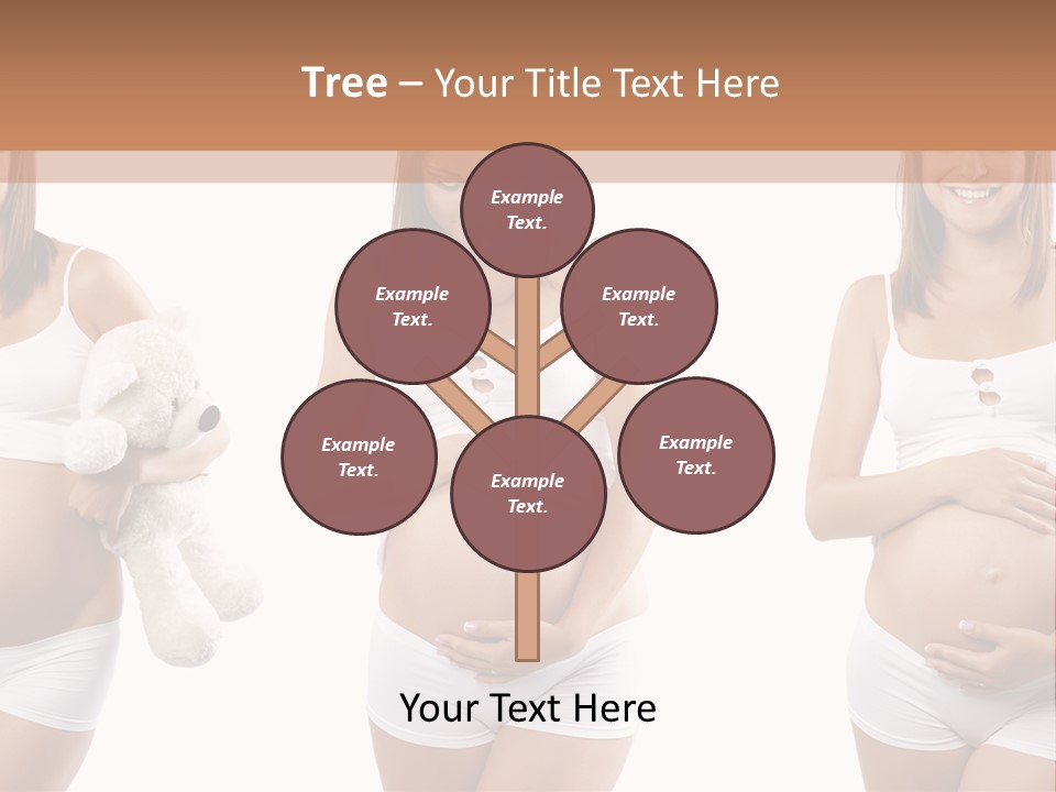 Tummy Collage Healthy PowerPoint Template