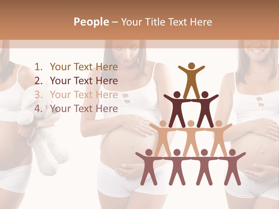 Tummy Collage Healthy PowerPoint Template