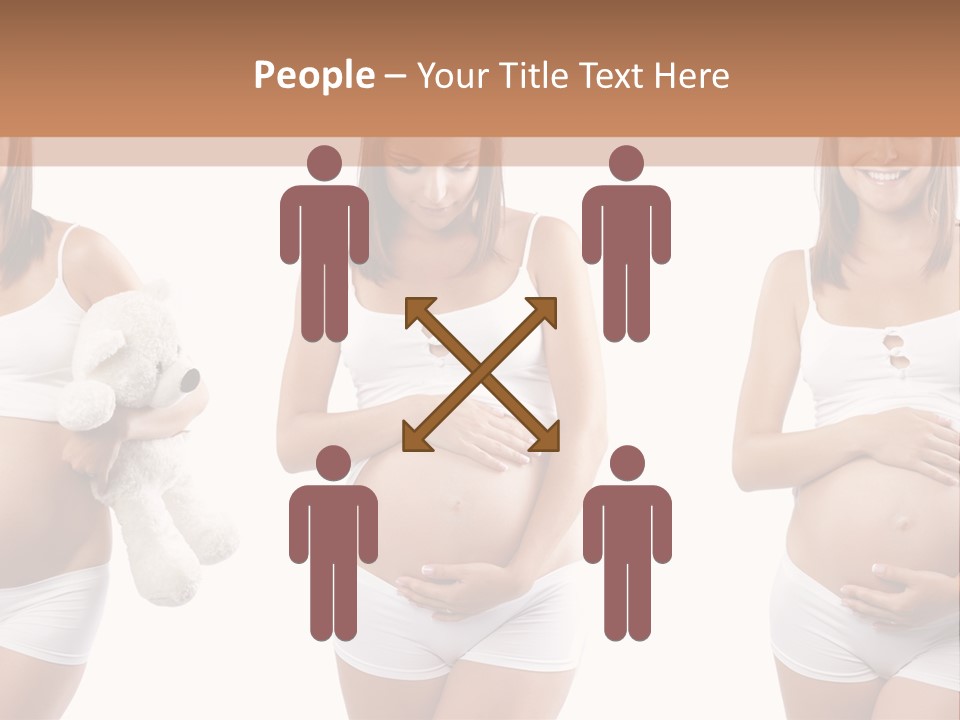 Tummy Collage Healthy PowerPoint Template