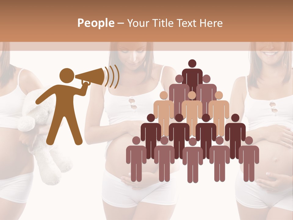 Tummy Collage Healthy PowerPoint Template