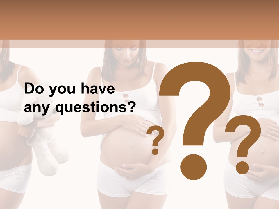 Tummy Collage Healthy PowerPoint Template