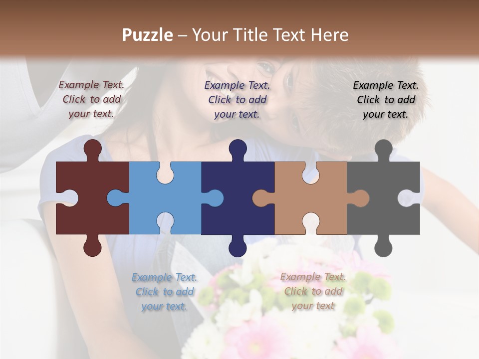 Present Celebration Family PowerPoint Template