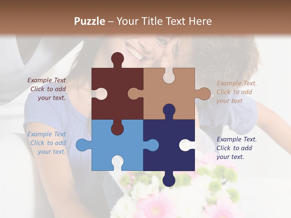 Present Celebration Family PowerPoint Template