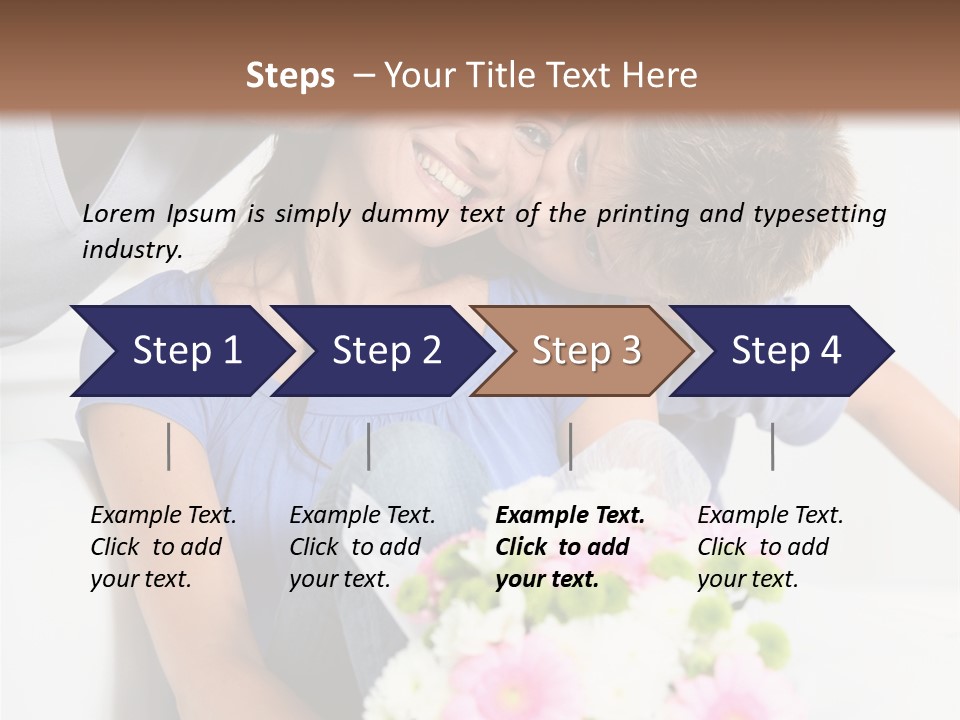 Present Celebration Family PowerPoint Template