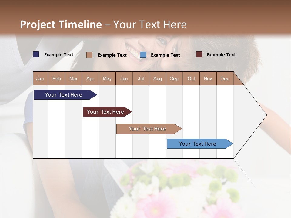 Present Celebration Family PowerPoint Template