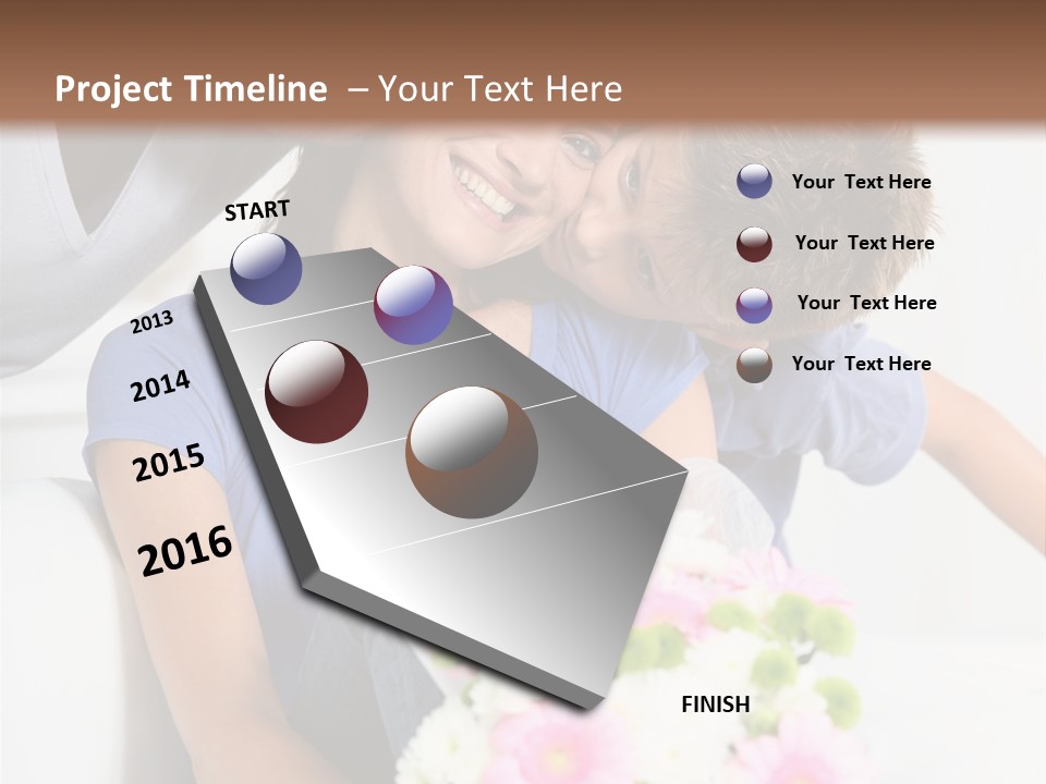Present Celebration Family PowerPoint Template
