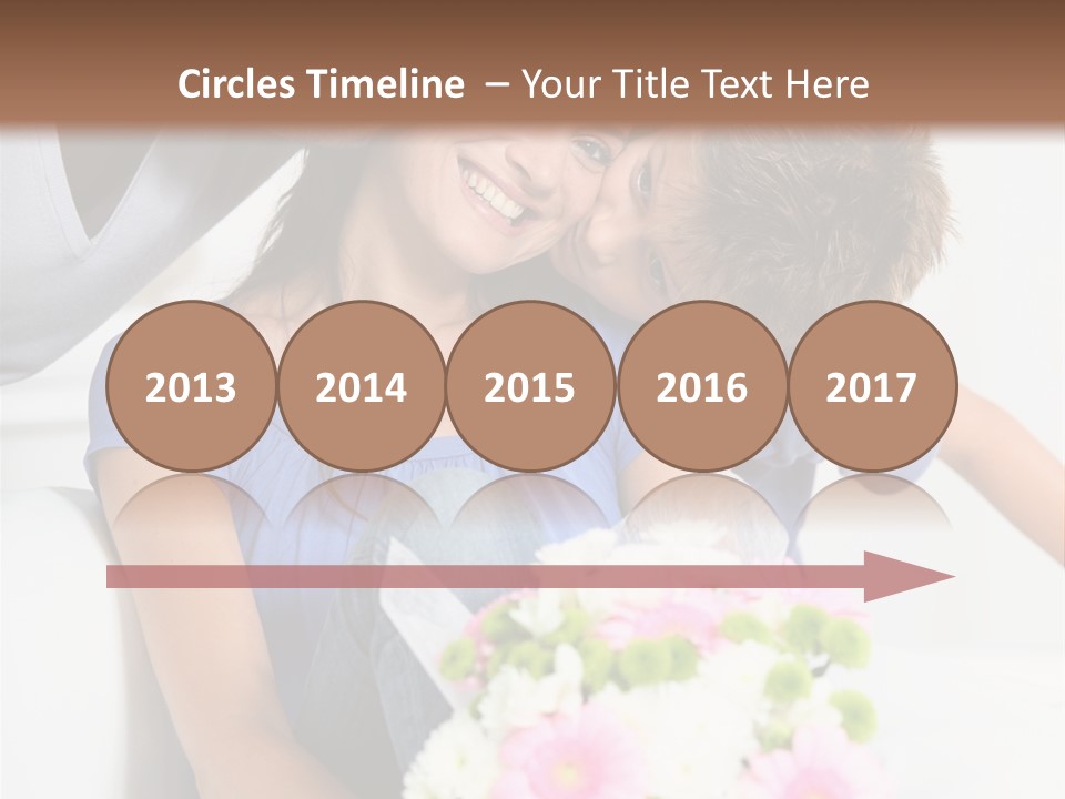 Present Celebration Family PowerPoint Template