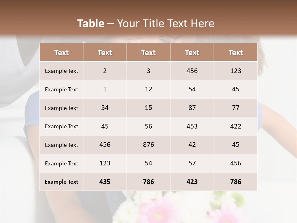 Present Celebration Family PowerPoint Template