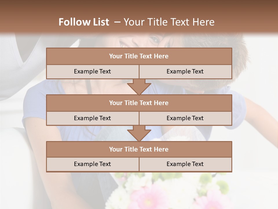 Present Celebration Family PowerPoint Template