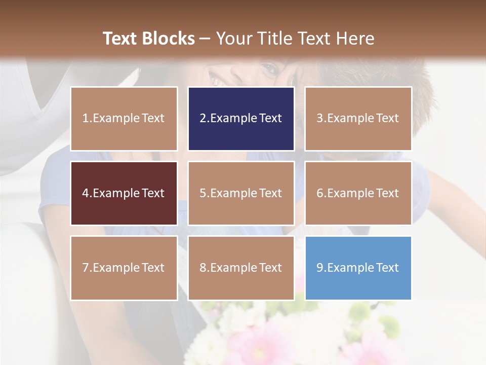 Present Celebration Family PowerPoint Template