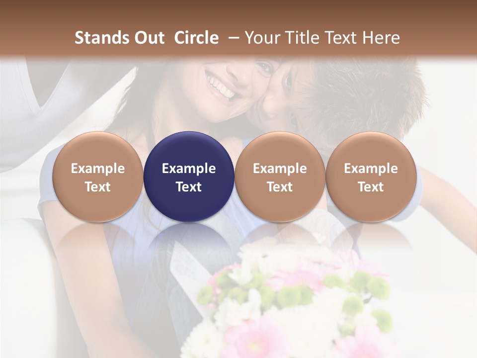 Present Celebration Family PowerPoint Template