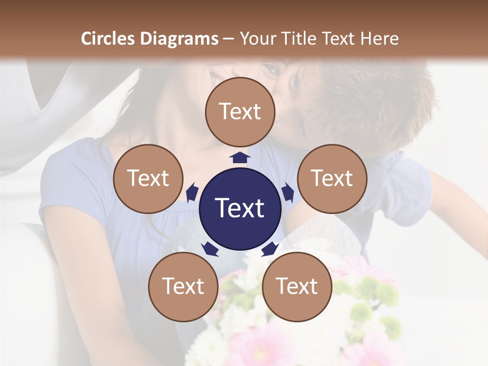 Present Celebration Family PowerPoint Template