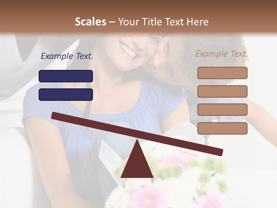 Present Celebration Family PowerPoint Template